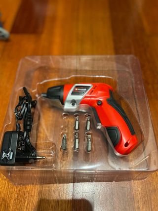 Destornillador Eléctrico Rojo