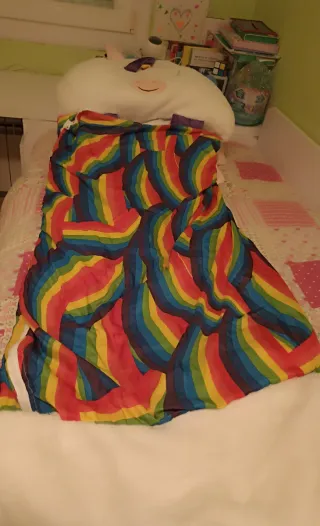 Saco dormir unicornio infantil