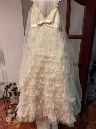 Vestido de Novia Rosa Clara Blanco