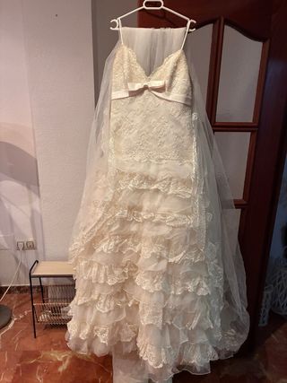 Vestido de Novia Rosa Clara Blanco