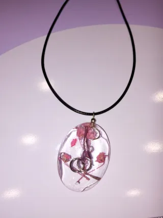 Collar Resina Artesanal