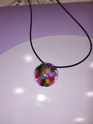 Collar Resina Artesanal