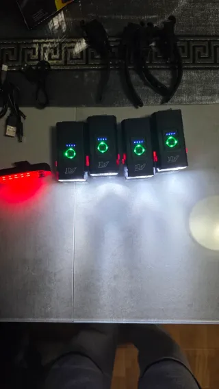 Lámpara Bicicleta Recargable USB Tipo C