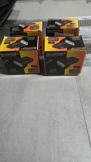 Lámpara Bicicleta Recargable USB Tipo C