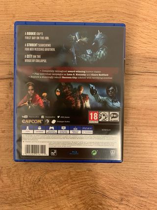 Resident Evil 2. PS4