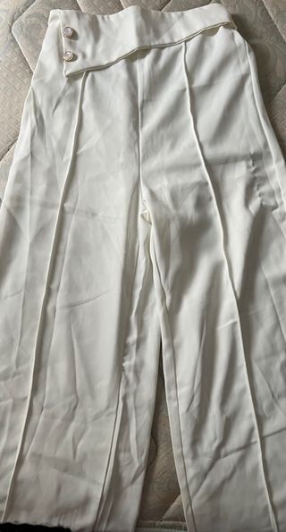 Pantalón blanco de vestir talla 16Y