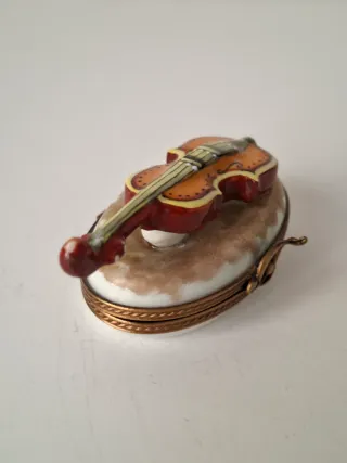 Caja violín Limoges