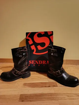 Botas Sendra Piel Marrón Hebillas