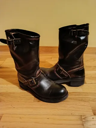 Botas Sendra Piel Marrón Hebillas