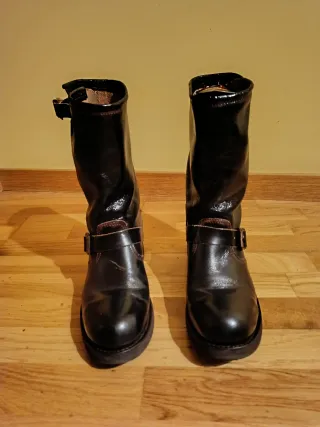 Botas Sendra Piel Marrón Hebillas