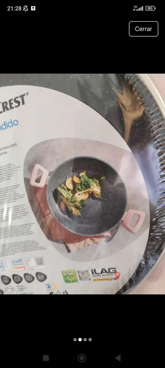 Cazuela SilverCrest aluminio fundido