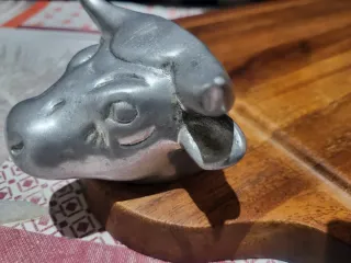 Tavolo da barbecue in pelle e legno, prezzo negoziabile