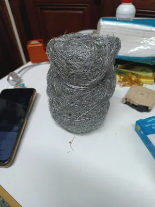 Oso decorativo de alambre