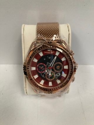 Reloj Swan & Edgar Automático Oro y Rojo