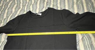 Camiseta Pull&Bear Talla L Algodón Negra