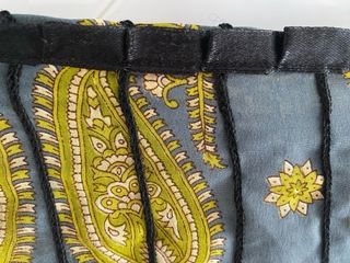 Vestido verde estampado talla única