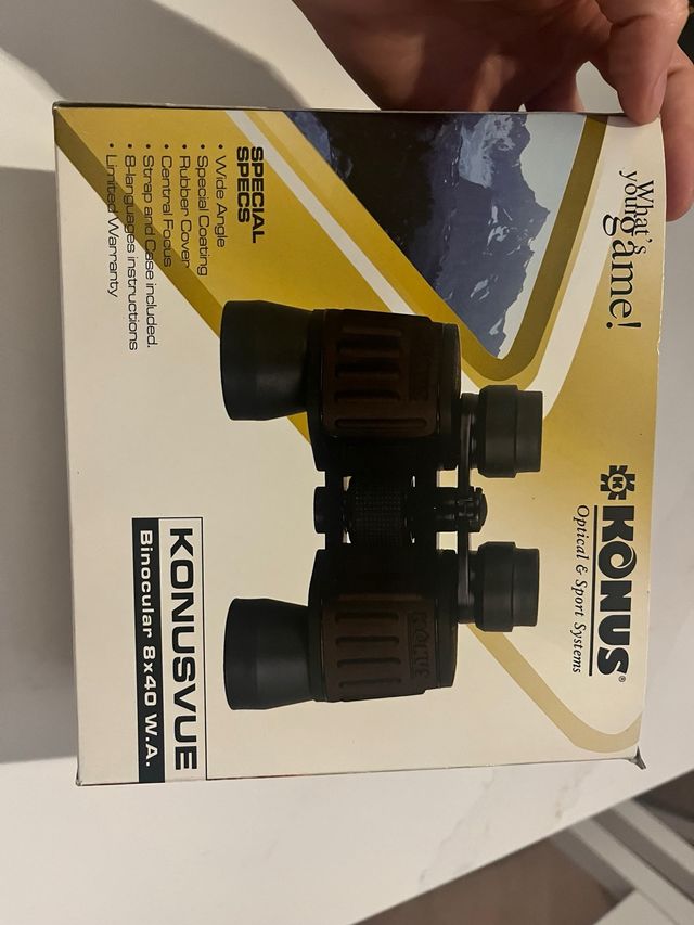 Binoculares Konusvue 8x40 W.A.