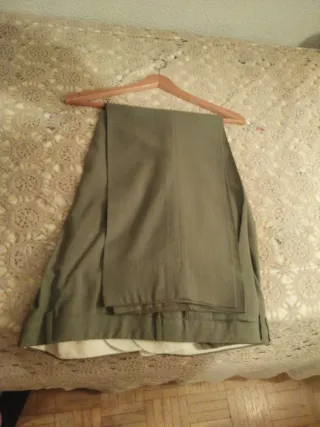 Traje Emidio Tuchi Verde T.54 Verano