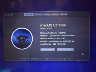 MacBook Pro 15 (2012)