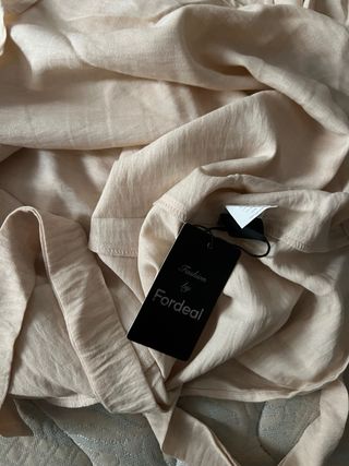 Vestido Hacco Beige Talla Única