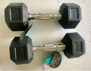 Mancuernas 5kg (2 unidades) Alta Calidad