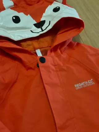 Chubasquero infantil zorro Regatta 3-4 años