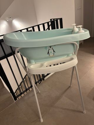 Bañera para bebé con soporte