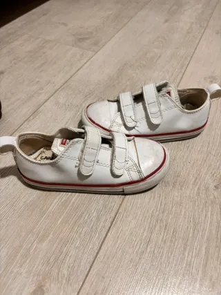 Zapatillas Converse All Star niño velcro.Talla 25