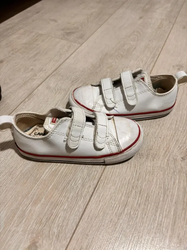 Zapatillas Converse All Star niño velcro.Talla 25