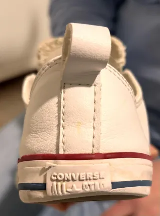 Zapatillas Converse All Star niño velcro.Talla 25