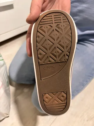 Zapatillas Converse All Star niño velcro.Talla 25