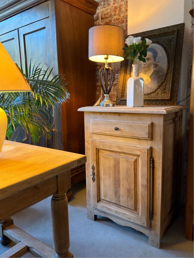 Piccolo mobile ausiliario francese in rovere