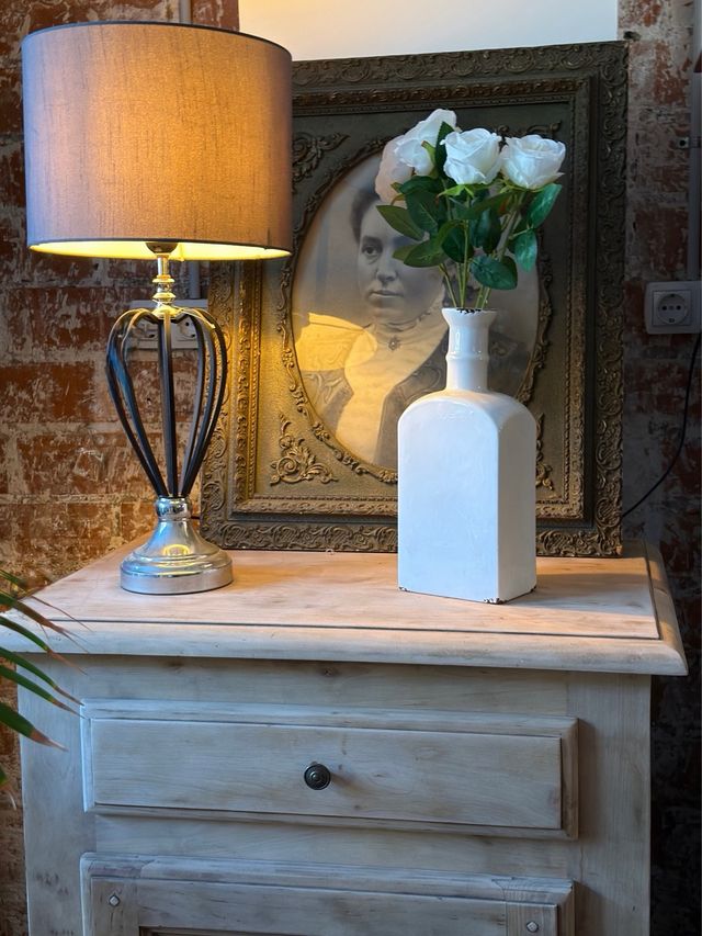 Piccolo mobile ausiliario francese in rovere