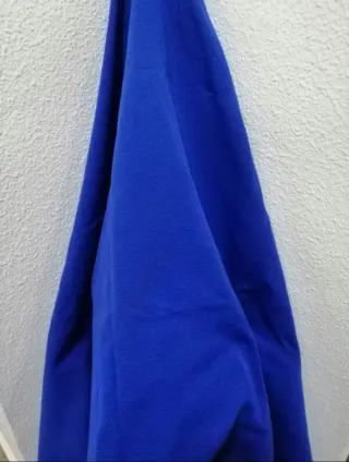 Tela azul para indumentaria tradicional