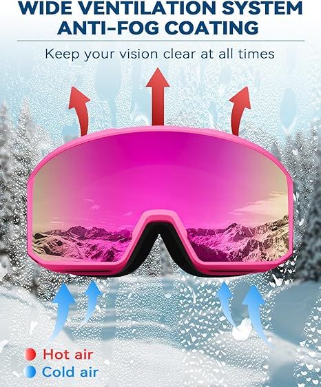 Occhiali Sci/Moto Beacool Bianco Argento