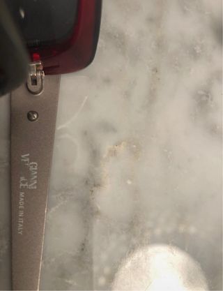 Occhiali da sole vintage Versace rossi