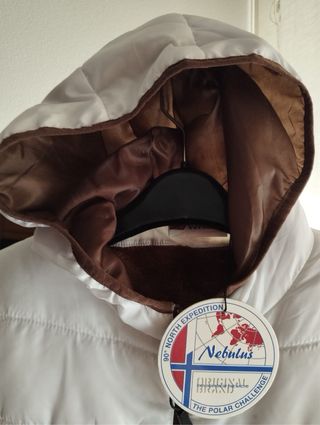 Chaleco acolchado Nebulus con capucha