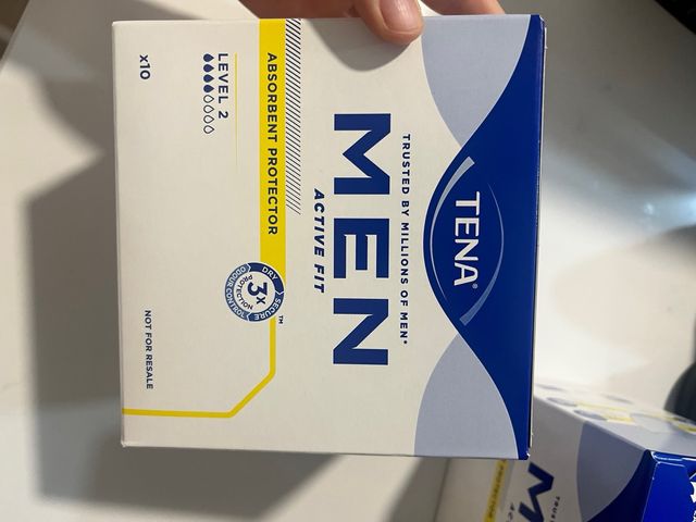 Compresas Tena Men Nivel 2 x10