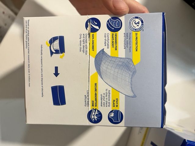 Compresas Tena Men Nivel 2 x10