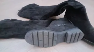 Botas altas mujer negras