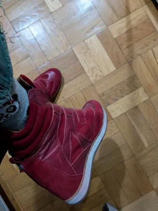 Botines Hakei Piel Talla 38