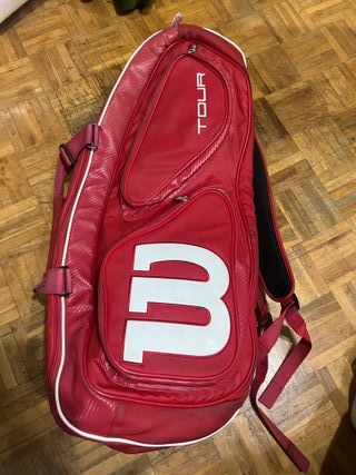 Mochila Tenis Wilson Adulto 6 Raquetas