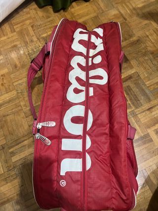 Mochila Tenis Wilson Adulto 6 Raquetas