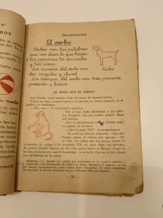 Libro antiguo Mis Segundos Pasos
