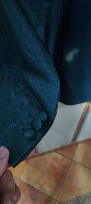 Traje Novio Italiano Exclusivo Verde Oscuro