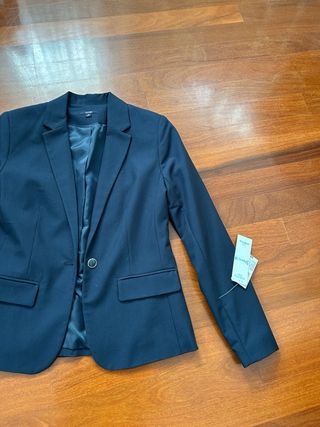 Americana azul marino Talla S