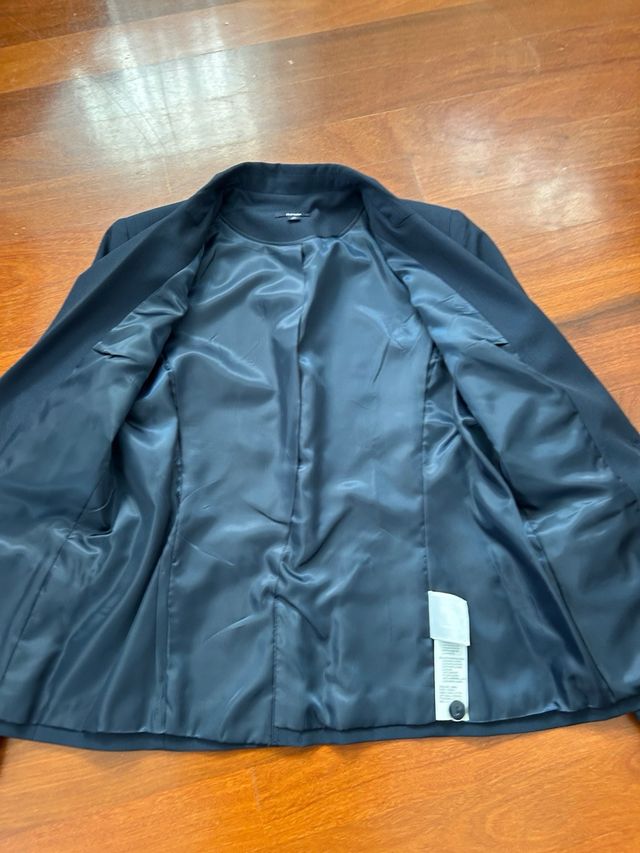 Americana azul marino Talla S