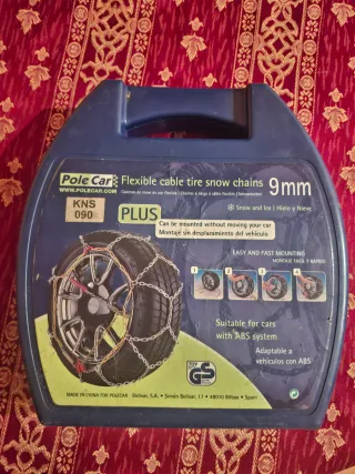 Cadenas para nieve coche