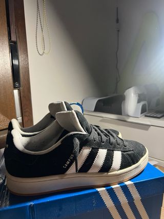 Adidas Campus Negras Talla