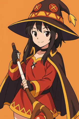 Cosplay Megumin Talla Única